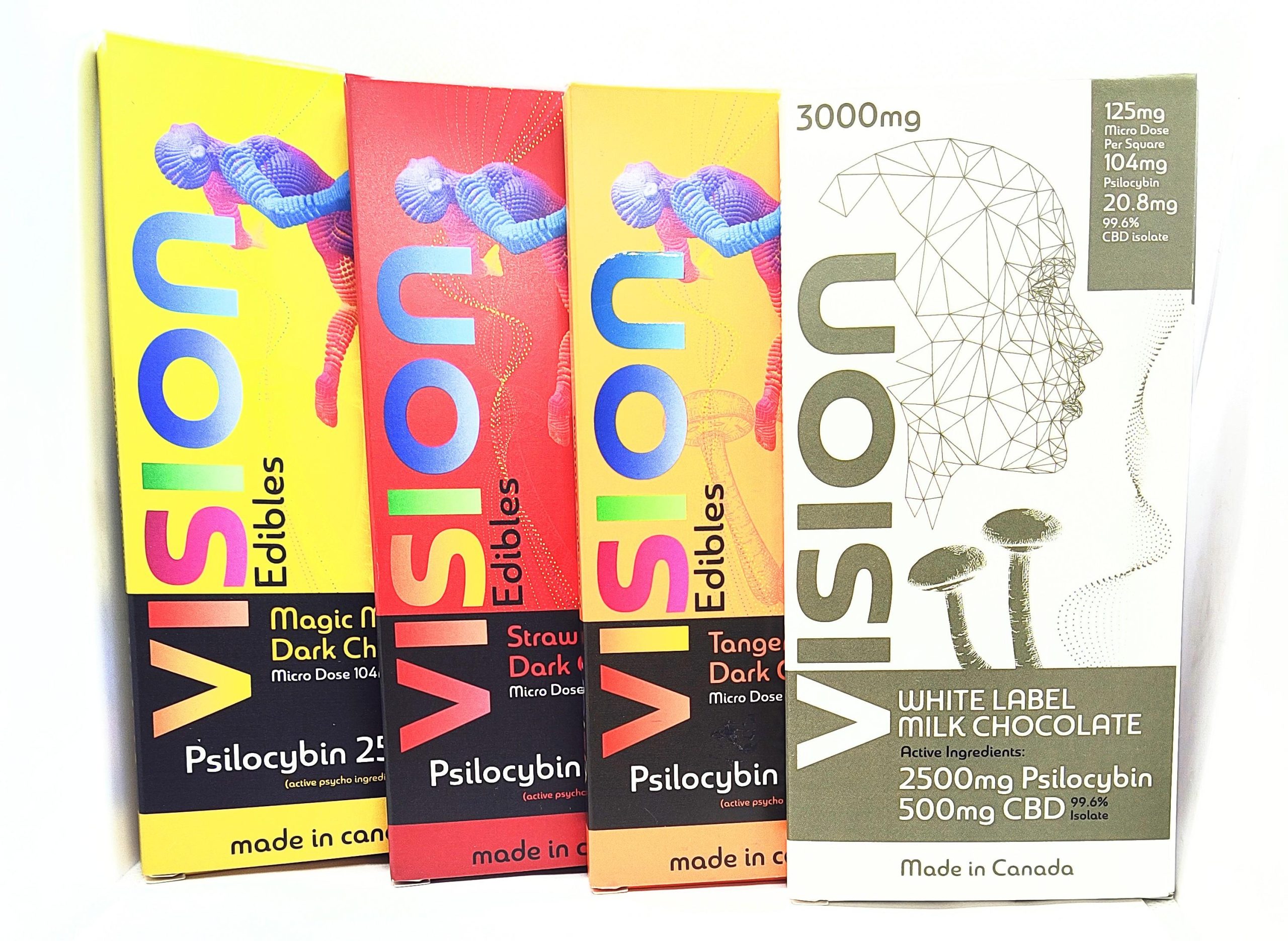 Vision Edibles Dark Chocolate
